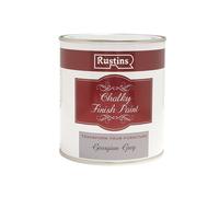 Pintura Rustins Acabado Tiza Color Gris Georgiano 250ml