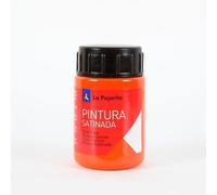 Pintura Satinada LA PAJARITA 35 ml. Color Naranja