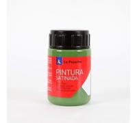 Pintura Satinada LA PAJARITA 35 ml. Color Verde Monte