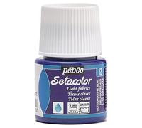 Pébéo Setacolor Pintura para tejidos claros Azul ultramar 45 ml