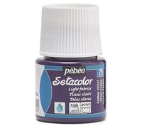 Pébéo Pintura para tejidos Setacolor – Tejidos claros – Violeta Parma 45 ml
