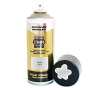 Pintura Spray 400ml imprimacion para madera, metal, ceramica, plasticos/Pintura para todo tipo de cosas y superficies Radiadores, bicicleta, coche, plasticos, microondas, graffiti (Plata Gold)