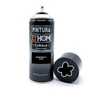 Pintura Spray 400ml imprimacion para madera, metal, ceramica, plasticos/Pintura para todo tipo de cosas y superficies Radiadores, bicicleta, coche, plasticos, microondas, graffiti (Negro Brillante)
