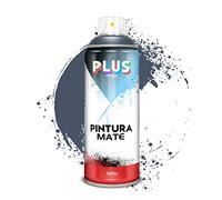 Pintura Spray 520cc para pintar todo tipo de super cies: madera, metal, cartón, tela, piedra, bra de vidrio, plásticos rígidos, etc para bricolaje y DIY.Gris Mercurio (Ref:660)(Paquete de 1 )