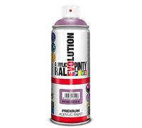 Pintura spray Acrílica Brillo PINTYPLUS EVOLUTION 520cc Red lilac Ral 4001, Estándar
