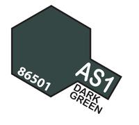 Pintura Spray Para de Plástico 100Ml. Avión Dark Verde AS1 86501 Tamiya