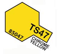 Pintura Spray Para de Plástico 100Ml. Chrome Yellow Ts47 Tamiya