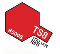 Pintura Spray Para de Plástico 100Ml. Italian Rojo Ts08 Tamiya