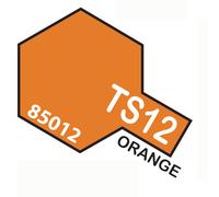 Pintura Spray Para de Plástico 100Ml. Naranja Ts12 Tamiya