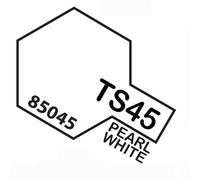 Pintura Tamiya TS-45 Blanco Nacarado 100 Ml, Spray Para Maquetas De Autos