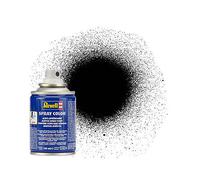 Pintura Spray Para Plástico 100 Ml. Black Silk 34302 REVELL