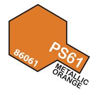 Pintura Spray Para Policarbonato 100Ml. Metallic Naranja Ps61 Tamiya