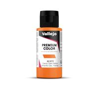 Pintura Vallejo Premium Color 60 ml, color Candy Dark Yellow