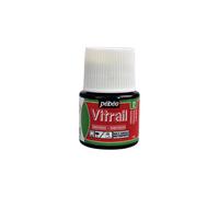 Pintura Vitrail - Pebeo - Carmesí - 45ml - Brillante - Transparente