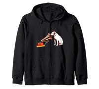Pintura Voz de Su Maestro Sudadera con Capucha