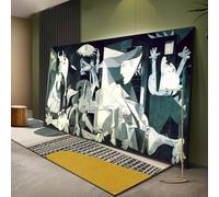 Pinturas de fama mundial, arte mural, Picasso, Guernica, lienzo en HD, pósteres, impresiones, decoración para el hogar, dormitorio y sala de estar (90x140cm/sin marco)