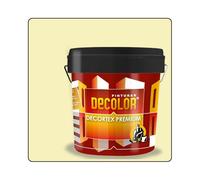 PINTURAS DECOLOR DECORTEX LISO PREMIUM - Pintura revestimiento impermeabilizante para fachadas. (14 litros). PIEDRA VERDOSA.