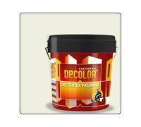 PINTURAS DECOLOR DECORTEX LISO PREMIUM - Pintura revestimiento impermeabilizante para fachadas. (14 litros). PIEDRA DEL SUR.
