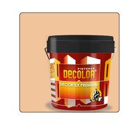 PINTURAS DECOLOR DECORTEX LISO PREMIUM - Pintura revestimiento impermeabilizante para fachadas. (14 litros). SIENA