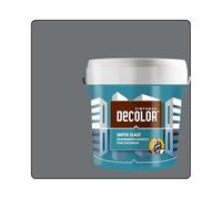 PINTURAS DECOLOR Revestimiento Impermeabilizante Elástico. IMPER-ELAST GRIS OSCURO. 4 LT