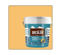 PINTURAS DECOLOR Revestimiento Impermeabilizante Elástico. IMPER-ELAST OCRE. 4 LT