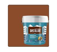PINTURAS DECOLOR Revestimiento Impermeabilizante Elástico. IMPER-ELAST TABACO. 4 LT