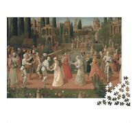 Pinturas renacentistas 1000pcs (75x50cm) Rompecabezas para Adultos - Dancing Men and Women Robots Juguete De Bricolaje