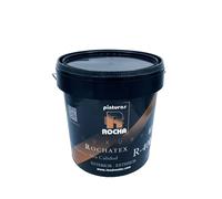 Pinturas Rocha ROCHATEX R-400, Pintura plástica de muy altas prestaciones para interior y exterior, Super resistente a las manchas, agua y agentes atmosféricos, Blanco, 4lt