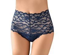 PINTUTU Braguitas Nuevas de algodón Puro para Mujer, lencería de Encaje, Talle Medio, ultrafinas, Transparentes, con Parte Inferior de Malla, Ropa Interior Femenina. Cómodo