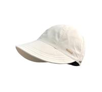 PINTUTU Gorro de Mujer con protección UV, Gorro para el Sol, Gorra de béisbol para coleta, Plegable, Adecuado para Actividades al Aire Libre, Viajes y la Playa. Ropa