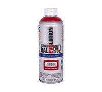 PINTY PLUS 95880 Pintura EN Spray Evolution Water-Based 520CC Rojo Vivo, RAL 3000 Flame Red, 65 mm