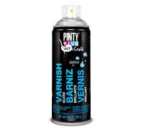 PINTYPLUS ART & CRAFT 175 Barniz Spray 520cc Brillo Agua, Único, Estándar