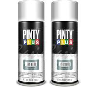 PINTY PLUS BASIC PINTURA EN SPRAY 520cc Gris Medio 7000, 400ml - 520cc (Paquete de 2)