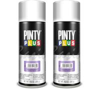 PINTY PLUS BASIC Pintura en spray 520cc Violeta Claro B126 (Paquete de 2)
