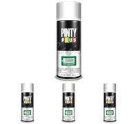 PINTY PLUS Pintura en Spray Basic 520cc Verde Abeto Mate 6029, 400ml-520cc (Paquete de 4)