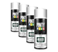 PINTY PLUS Pintura en Spray Basic 520cc Verde Carruaje B186, 400 ml (Paquete de 4), 400