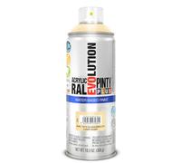PINTY PLUS PINTURA EN SPRAY EVOLUTION WATER-BASED 520CC RAL 1015 MARFIL CLARO