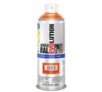 PINTY PLUS PINTURA EN SPRAY EVOLUTION WATER-BASED 520CC RAL 2004 NARANJA PURO