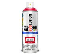 PINTY PLUS Pintura en spray EVOLUTION WATER BASED 520cc RAL 3001 Signal Red
