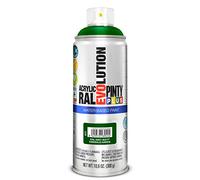 PINTYPLUS Pintura en spray EVOLUTION WATER BASED 520cc RAL 6001 Matt Emerald Green