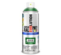 PINTY PLUS Pintura en spray EVOLUTION WATER BASED 520cc RAL 6002 Leaf Green