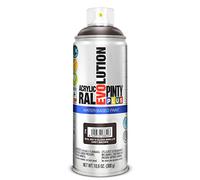 PINTYPLUS Pintura en spray EVOLUTION WATER BASED 520cc RAL 8019 Grey Brown