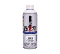 PINTY PLUS 95897 Pintura EN Spray Evolution Water-Based 520CC Blanco TRÁFICO, RAL 9016 Traffic White, 65 mm