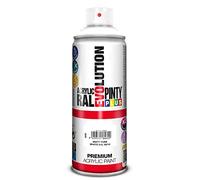 Pintura Pintyplus Evolution en formato spray de 520cc en color RAL blanco puro mate 9010