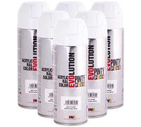 Pintura Pintyplus Evolution en formato spray de 520cc en color RAL blanco puro mate 9010