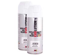 Pintura Pintyplus Evolution en formato spray de 520cc en color RAL blanco puro mate 9010