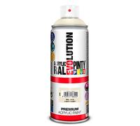 PINTYPLUS EVOLUTION Pintura spray Acrílica Brillo 520cc Crema Ral 1015
