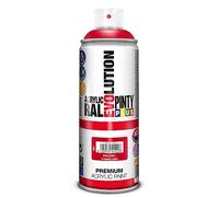 PINTYPLUS EVOLUTION Pintura spray Acrílica Brillo 520cc Signal Red Ral 3001