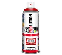 PINTYPLUS EVOLUTION Rojo Pintura Spray Acrílica Brillo 520cc Oxide Red Ral 3009, Único, 300 g (Paquete de 1)