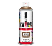 PINTYPLUS Pintura en spray Acrilica Brillo EVOLUTION spray 520cc Fawn Brown RAL 8007